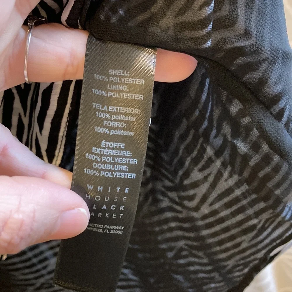 WHBM Aztec Pattern Blouse - Picture 9 of 13